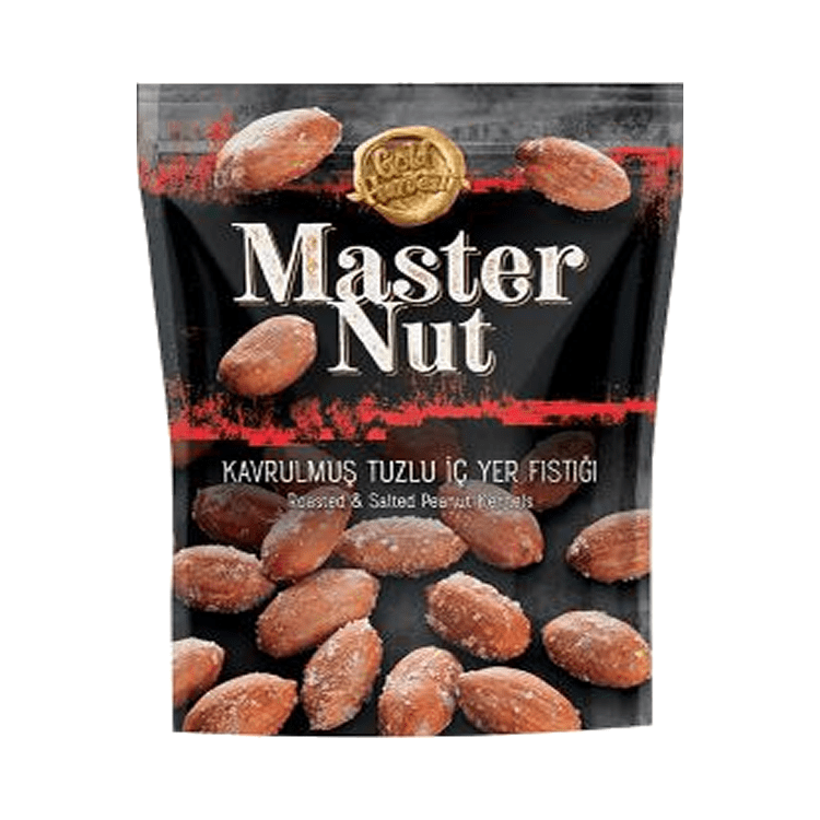Master Nut Kavrulmuş Tuzlu İç Yer Fıstığı 80 Gr